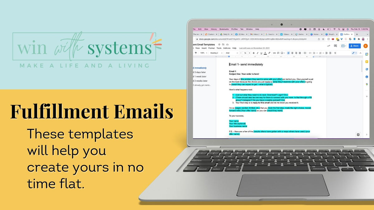 Offer Fulfillment Emails